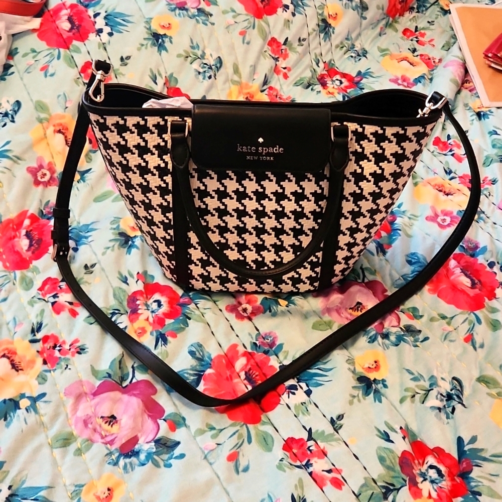 Kate Spade Houndstooth bag